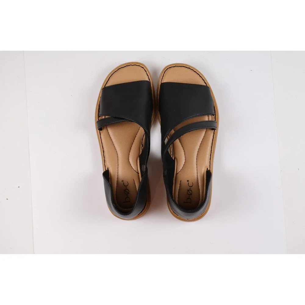 b.o.c. Sandals Melly Black Solid 6 NEW